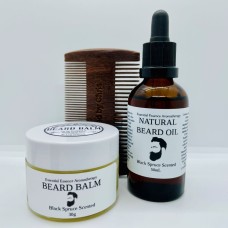 Beard Balm & Oil Gift Pack - Black Spruce