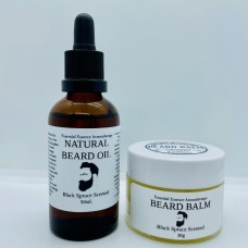 Beard Balm & Beard Oil  - Black Spruce