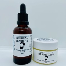 Beard Balm & Beard Oil  - Orange & Sandalwood